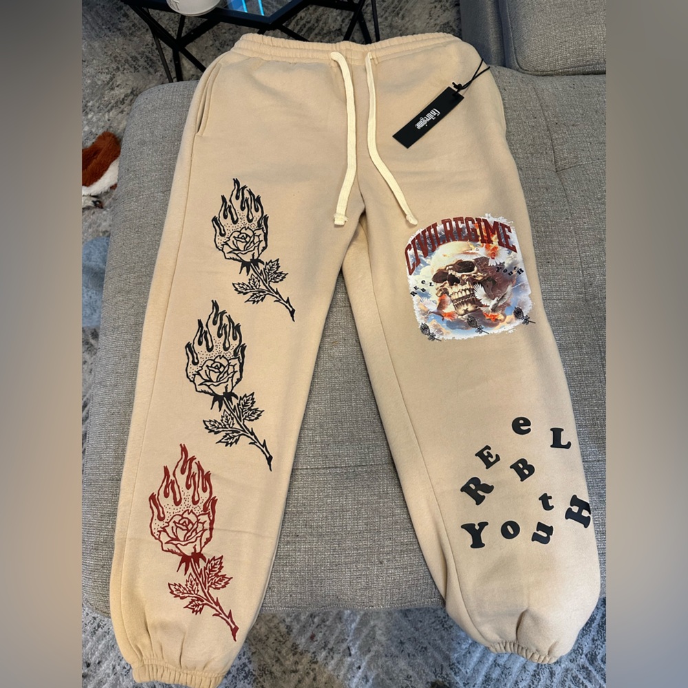 Civil regime sweatpants women’s/men’s size M
